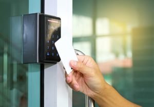 What is a keypad door entry system