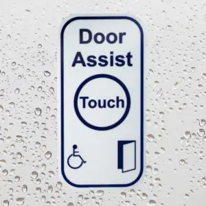 Wireless Glass Mount Touch Switch Through glass Door Assist wireless Door Assist sensor