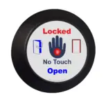 Round Contactless Toilet Indicator Lock