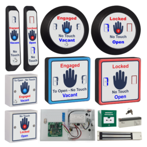 Contactless Toilet Door Kit Contactless disabled persons toilet kit