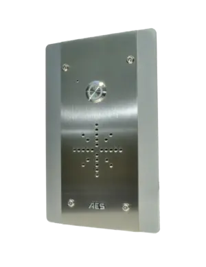 AES PRIME7 STAINLESS | PRIME7-FS | GSM Intercom System | AES Global | Flush Stainless Intercom | unlimited range access control