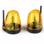 Flashing amber warning lights Amber Beacons - Warning or Hazard Beacons | LED Warning Beacons - Amber Flashing Lights | 230Vac 12/24Vac