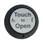 Round Touch To Open Touch Sensor Touch To Open Radio Sensor round stainless push pad round stainless steel touch to open