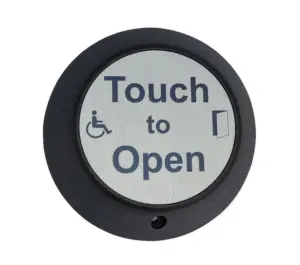 Round Touch To Open Touch Sensor Touch To Open Radio Sensor round stainless push pad round stainless steel touch to open