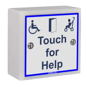 Touch For Help Single Gang Customer assistance switch Single Gang Switch Touch For Help