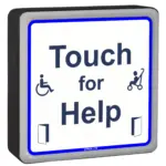 Wireless Touch For Help Touch For Help Square