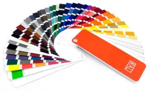 stainless steel ral colour chart