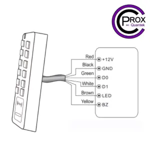 Versatile 3 in 1 Proximity Reader & Keypad CP5-RX