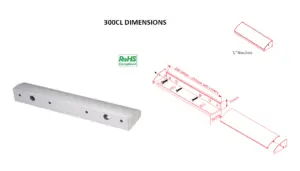 DIMENSIONS U300CL DIMS