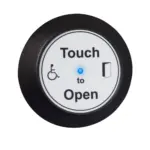 Hardwired Round Touch Sensor TOUCH TO OPEN DOOR ACTIVATION