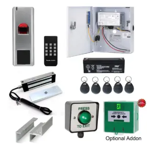 fingerprint gate access kit