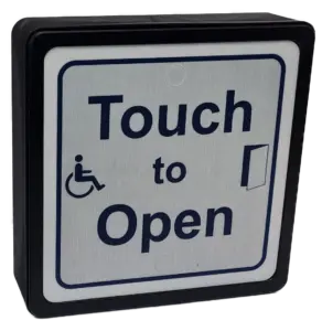 Stainless Steel Effect Touch Sensor Wireless Touch To Open sensors