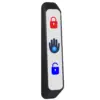 Narrow Jamb toilet door indicator