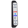 touch to lock toilet sensor