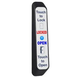 touch to lock toilet sensor