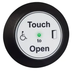 automatic door hardwired round touch sensor switch