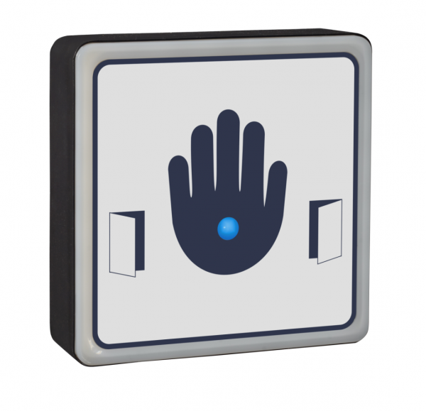 Square contactless hardwired sensor - dda compliant  sqhand / sqhand-nt