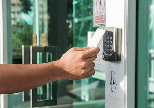 How to install a keypad door entry system