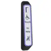DDA ALerter - Touch For Help Architrave Sensor Slimline touch for help assistance customer help button Touch For Help Wireless Switch shop door bell