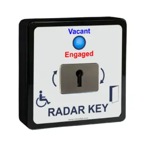 RADAR key entry switch
