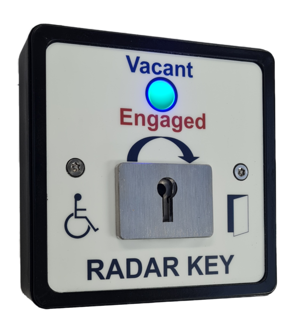 Radar key toilet entry lock system  sqwcradar