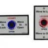 Wave to open Toilet Sensor Double Gang Wave to Lock Toilet Sensor