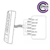 Versatile 3 in 1 Proximity Reader & Keypad CP5-RX