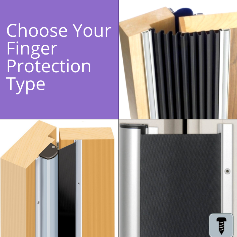 FSR Door Finger Guards β Safety For Swing Doors - Quantek