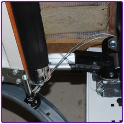 Automatic Gate Regulations: Adding Safety Devices to Automated Entrances 1 cable damage in automatic gate showing that it's against automatic gate regulations