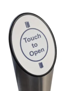 POST-SS-S-C-OPEN-NL Access control post round access control post with touch sensor