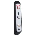 Narrow 868MHz push button to control a roller shutter. Roller shutter wireless push button