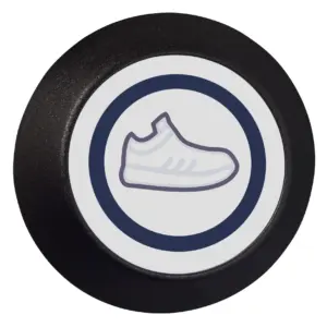 Contactless Round Wireless Kick Switch