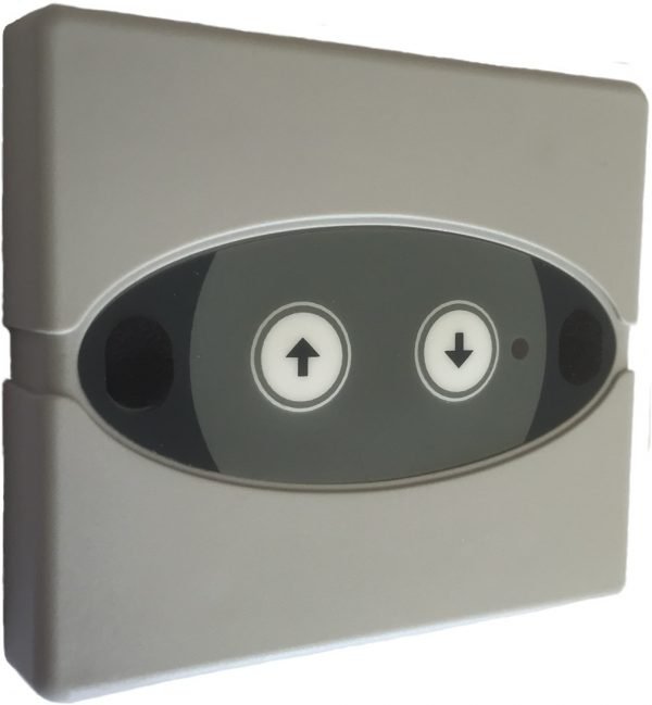 Wireless roller shutter button   go-button