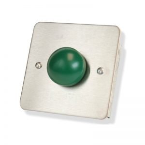 Green Dome Push Button  SGSDOMBL