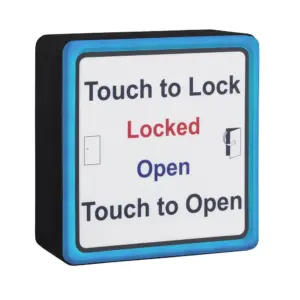 Touch To Lock toilet door Sensor toilet locking