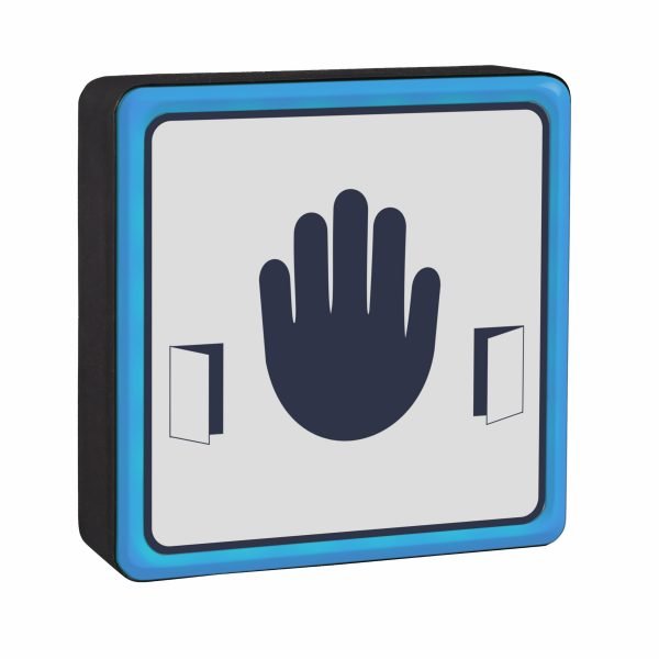 Illuminated hand switch - contactless dda compliant sensor sqihand / sqihand-nt